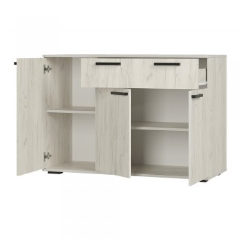 Комод Стандарт 4 NEW крафт белый (БТС) в Асбесте - asbest.mebel-e96.ru