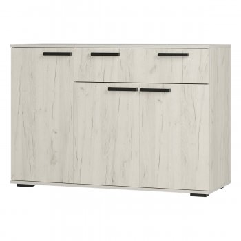 Комод Стандарт 4 NEW крафт белый (БТС) в Асбесте - asbest.mebel-e96.ru