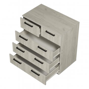 Комод Стандарт №5 NEW крафт белый (БТС) в Асбесте - asbest.mebel-e96.ru