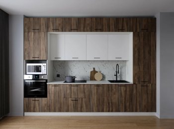 Кухонный гарнитур Старое дерево 3400 мм МДФ (Санвут) в Асбесте - asbest.mebel-e96.ru