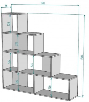 Стеллаж S65 (ДМ) в Асбесте - asbest.mebel-e96.ru