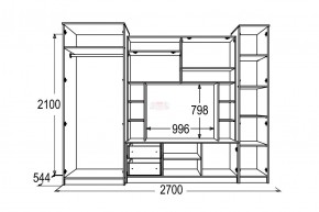 Стенка Александра 10 в Асбесте - asbest.mebel-e96.ru