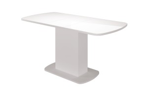 Стол обеденный Соренто 2 раздвижной (Белый) в Асбесте - asbest.mebel-e96.ru