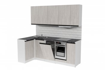 Кухонный гарнитур Сюита прайм 400 1100х2000 мм (Герда) в Асбесте - asbest.mebel-e96.ru