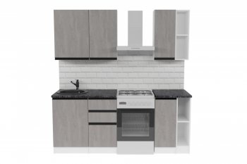 Кухонный гарнитур Сюита медиум 1400 мм (Герда) в Асбесте - asbest.mebel-e96.ru