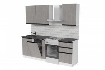 Кухонный гарнитур Сюита стандарт 1600 мм (Герда) в Асбесте - asbest.mebel-e96.ru