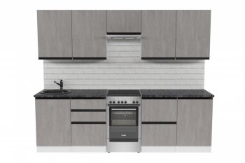 Кухонный гарнитур Сюита мега 2500 мм (Герда) в Асбесте - asbest.mebel-e96.ru