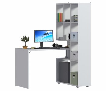 Компьютерный стол Техно СБ-2303 белый (СП) в Асбесте - asbest.mebel-e96.ru