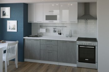 Кухонный гарнитур Терция макси 2 1800 мм (Герда) в Асбесте - asbest.mebel-e96.ru