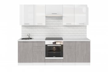 Кухонный гарнитур Терция базис 2400 мм (Герда) в Асбесте - asbest.mebel-e96.ru