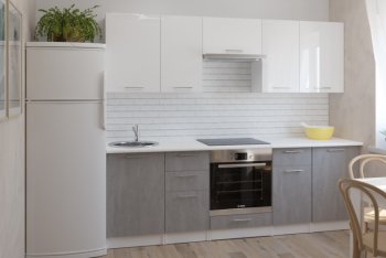 Кухонный гарнитур Терция базис 2400 мм (Герда) в Асбесте - asbest.mebel-e96.ru