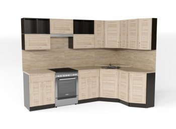 Кухонный гарнитур Томилла оптима 5 2700х1600 мм (Герда) в Асбесте - asbest.mebel-e96.ru