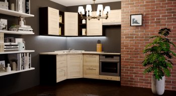 Кухонный гарнитур Томилла оптима 4 1400х2000 мм (Герда) в Асбесте - asbest.mebel-e96.ru
