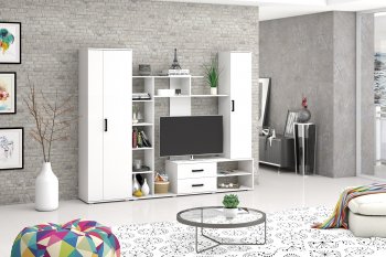 Стенка Торонто комп.1 (Зарон) в Асбесте - asbest.mebel-e96.ru