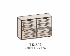 Тумба ЛОТОС (ТБ-802) Бодега белая в Асбесте - asbest.mebel-e96.ru | фото