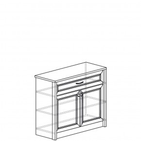 Тумба многоцелевая 2-дверная Флоренция 644 (Яна) в Асбесте - asbest.mebel-e96.ru