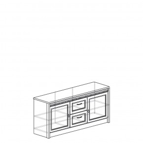 Тумба многоцелевая Лючия 191 дуб оксфорд (Яна) в Асбесте - asbest.mebel-e96.ru