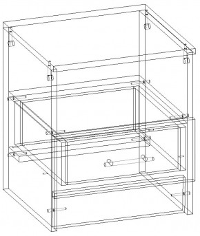 Тумба прикроватная серия София в Асбесте - asbest.mebel-e96.ru