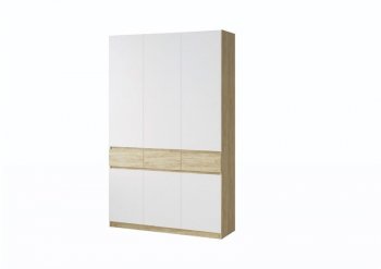 Шкаф 1500 мм Турин ЛДСП крафт/белый шагрень (ВВР) в Асбесте - asbest.mebel-e96.ru