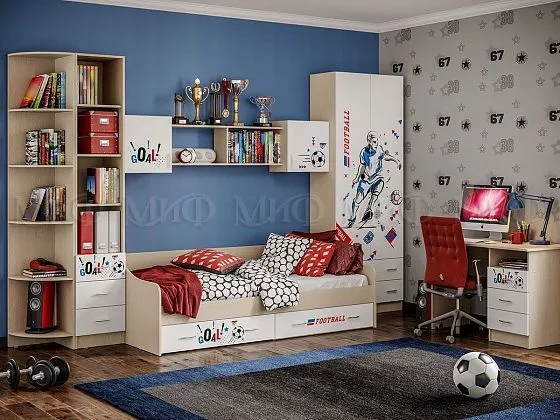 Набор детской мебели Вега NEW Boy (Миф) в Асбесте - asbest.mebel-e96.ru