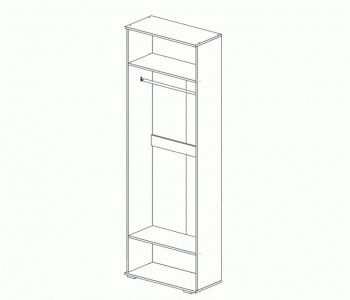 Шкаф 2-х дверный Вегас Шимо 800 мм (СтендМ) в Асбесте - asbest.mebel-e96.ru