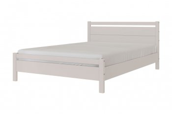 Кровать из массива Вероника-1 Льняной (БМ) в Асбесте - asbest.mebel-e96.ru