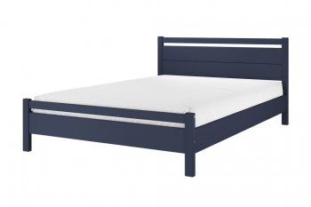 Кровать из массива Вероника-1 Лазурный (БМ) в Асбесте - asbest.mebel-e96.ru