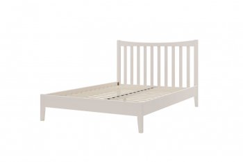 Кровать из массива Виола льняной (БМ) в Асбесте - asbest.mebel-e96.ru