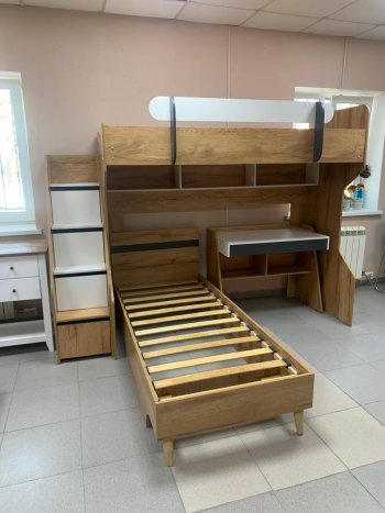 Кровать-чердак Омега-3 комп.2 в Асбесте - asbest.mebel-e96.ru