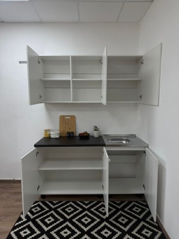 Кухонный гарнитур Куба 1600 мм (БТС) в Асбесте - asbest.mebel-e96.ru