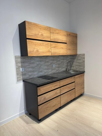 Кухонный гарнитур Лофт 2000 мм (БТС) в Асбесте - asbest.mebel-e96.ru