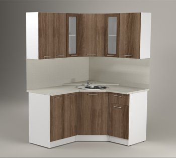 Кухонный гарнитур Яна оптима 1500х1300 мм (Герда) в Асбесте - asbest.mebel-e96.ru