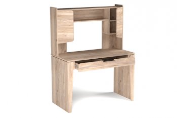 Стол письменный с надстройкой Юта (СБК) в Асбесте - asbest.mebel-e96.ru