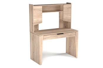 Стол письменный с надстройкой Юта (СБК) в Асбесте - asbest.mebel-e96.ru